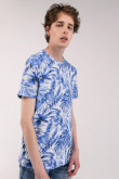 Camiseta manga corta estampada