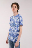 Camiseta manga corta estampada
