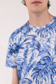 Camiseta manga corta estampada