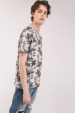 Camiseta manga corta estampada