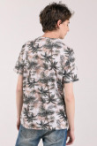Camiseta manga corta estampada