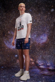 Camiseta manga corta estampada de NASA.