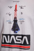 Camiseta manga corta estampada de NASA.