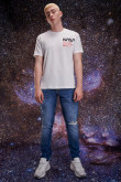 Camiseta manga corta estampada de NASA.