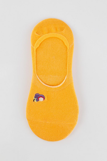 medias cortas con bordado