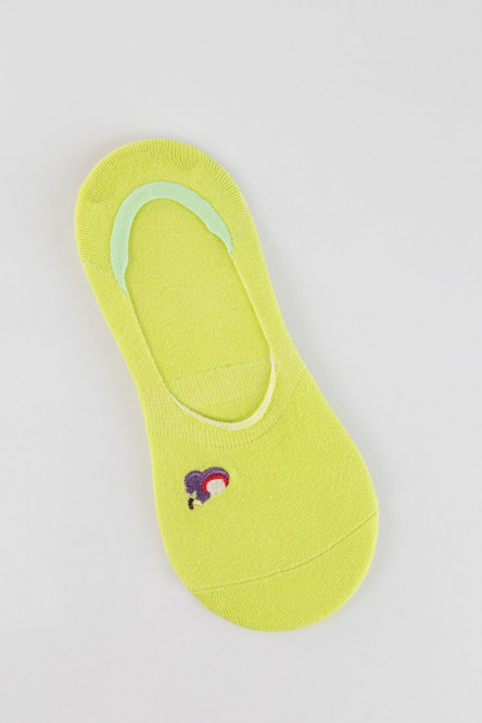 medias cortas con bordado