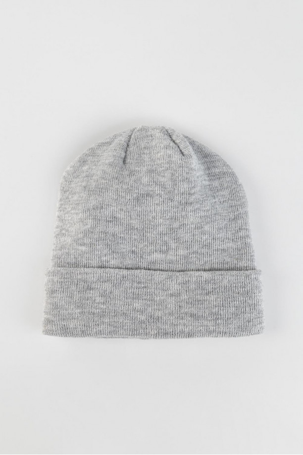 Gorro tejido unicolor