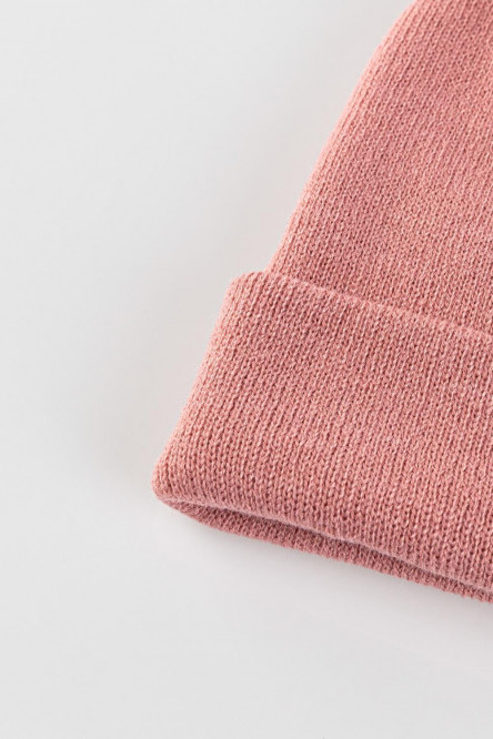 Gorro tejido unicolor