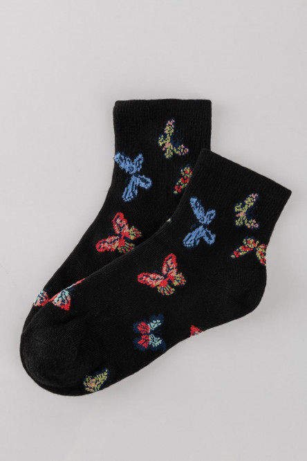 medias cortas con motivo