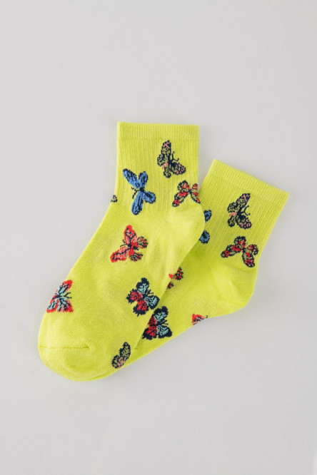 medias cortas con motivo