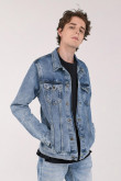 Chaqueta jean laser Johnny Bravo.