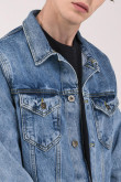 Chaqueta jean laser Johnny Bravo.