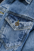 Chaqueta jean laser Johnny Bravo.