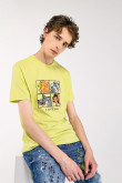Camiseta manga corta, estampado de Rey León