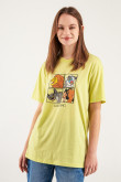 Camiseta manga corta, estampado de Rey León