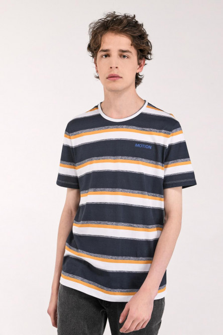 Camiseta manga corta estampada