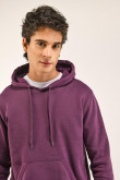 Buzo capota estampado