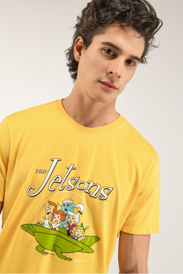 Camiseta manga corta, estampado de Los Supersonicos