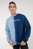 Buzo Tie dye, con estampado en frente de Friends.