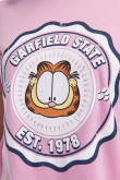 Camiseta manga corta, estampada de Garfield.