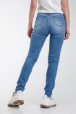 Jean jegging tiro alto, rotos