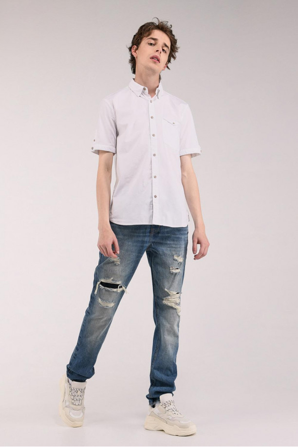 Camisa unicolor