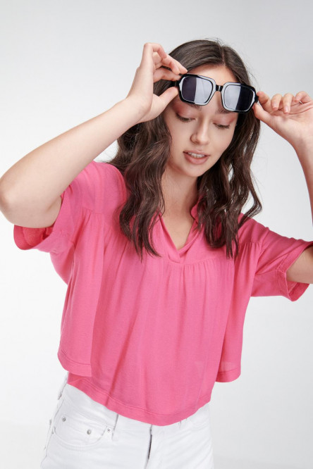 BLUSA UNICOLOR