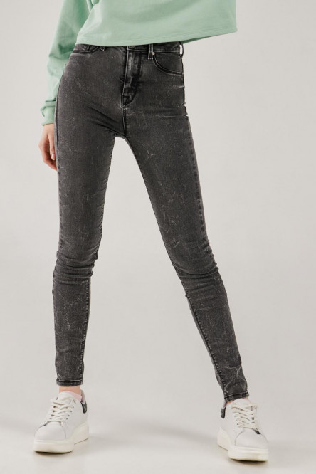 Jean jegging super alto