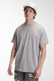Camiseta manga corta bordado