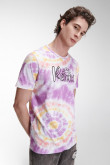 Camiseta manga corta estampada