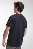 Camiseta manga corta, estampado de Tiburón.