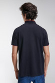 Camiseta Polo unicolor con cuello neru