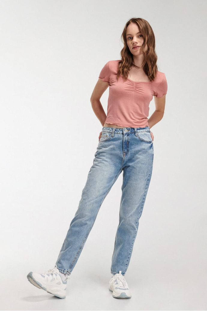 Camiseta cuello en V