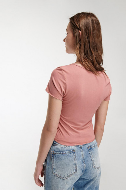 Camiseta cuello en V