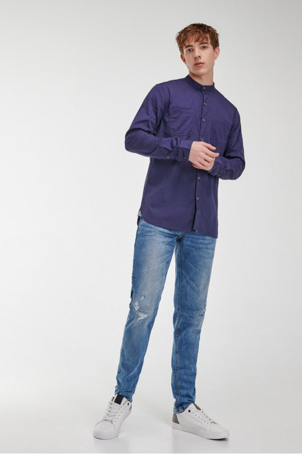 Camisa unicolor