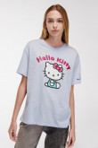 Camiseta manga corta, estampado de Hello Kitty