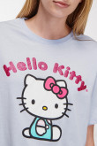 Camiseta manga corta, estampado de Hello Kitty