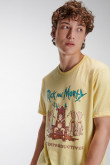 Camiseta, con estampado en frente, de Rick & Morty