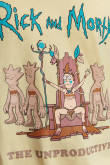 Camiseta, con estampado en frente, de Rick & Morty