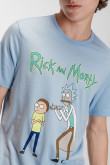 Camiseta, con estampado en frente, de Rick & Morty