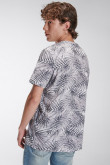 Camiseta manga corta estampada