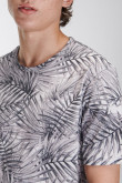 Camiseta manga corta estampada