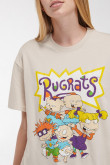 Camiseta manga corta estampado de Aventuras en Pañales.