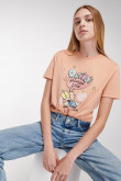 Camiseta manga corta estampado de La Vida moderna de Rocko.