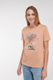 Camiseta manga corta estampado de La Vida moderna de Rocko.