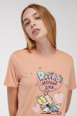Camiseta manga corta estampado de La Vida moderna de Rocko.