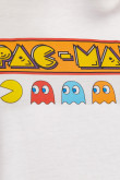 Camiseta, manga corta, estampada en frente de Pacman.