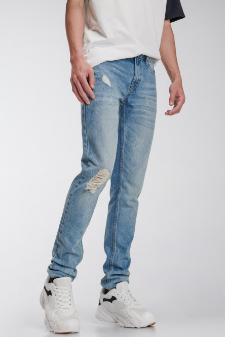 Jean skinny con rotos