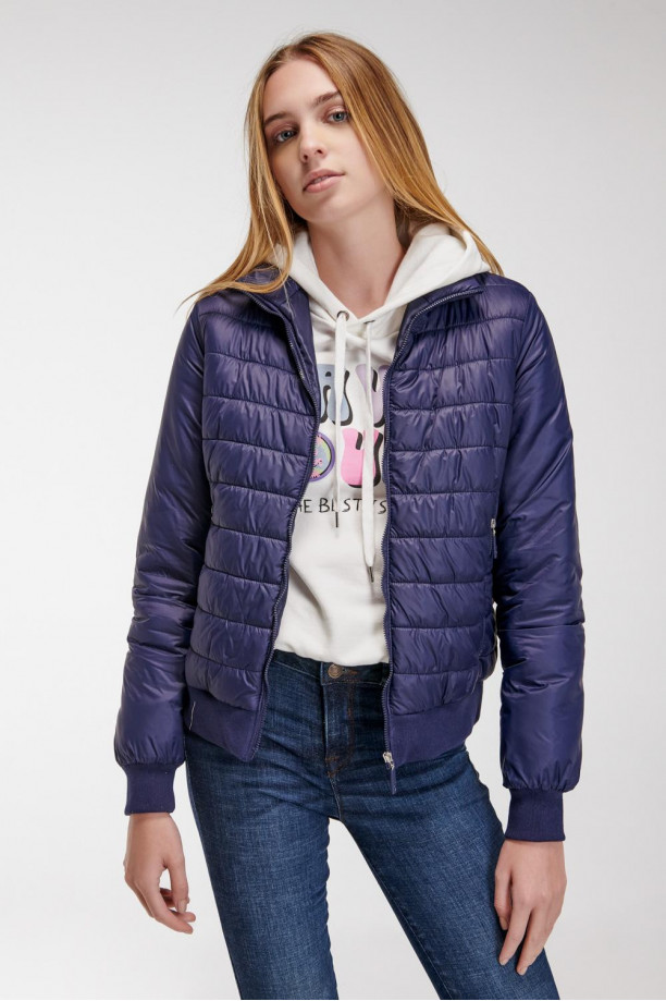 Chaqueta bomber acolchada