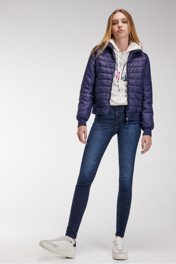 Chaqueta bomber acolchada